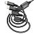 Кабель USB HOCO X76 4 в 1 USB - 2xLightning + MicroUSB + Type-C, 2А, 1 м, черный