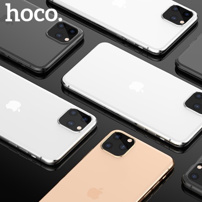 Защитное стекло на заднюю камеру HOCO A18 для iPhone 11 Pro/11 Pro Max, черный
