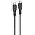 Кабель USB-C HOCO X67 Nano Type-C - Type-C, 60W, 1 м, черный