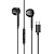 Проводные наушники BOROFONE BM60 Type-C Original, Type-C, 1.2 м, черный