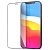 Защитное стекло HOCO A12 для iPhone 12/12 Pro 6.1", Full Glue 3D, прозрачный+черная рамка