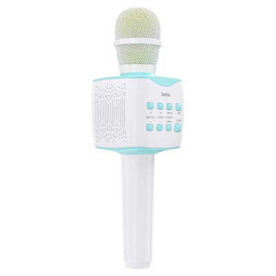 Микрофон беспроводной HOCO BK5 Cantando, Bluetooth, синий