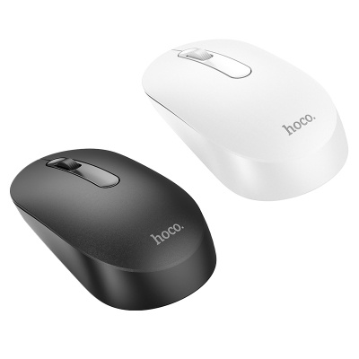 Мышь беспроводная HOCO GM14 Platinum, Bluetooth, белый