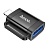 Переходник/Адаптер HOCO UA31A Lightning (m) - USB (f), черный оптом Переходник/Адаптер HOCO UA31A Lightning (m) - USB (f), черный