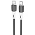 Кабель USB-C BOROFONE BX79 Type-C - Type-C, 3A, 60W, 1 м, черный