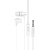 Проводные наушники BOROFONE BM61 Wanderer, Jack 3.5mm, 1.2 м, белый