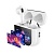 Беспроводные наушники TWS HOCO EW82 Sparkle, Bluetooth 5.4, белый