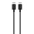 Кабель USB-C HOCO X23 Skilled Type-C - Type-C, 3A, 1 м, черный