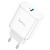 Сетевое зарядное устройство HOCO C104A Stage 1xUSB-C, 20W, белый оптом Сетевое зарядное устройство HOCO C104A Stage 1xUSB-C, 20W, белый