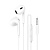Проводные наушники BOROFONE BM100 Max Fuente, Jack 3.5mm, 1.2 м, белый