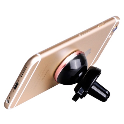 Автомобильный держатель HOCO CA3 Outlet, магнитный, на воздуховод, черный+серый