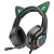 Проводные наушники HOCO W107 Cute cat, USB+Jack 3.5mm, 2 м, elf cat