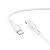 Кабель USB-C BOROFONE BX121 Energy Type-C - Type-C, 3A, 60W, 1 м, белый