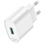 Сетевое зарядное устройство HOCO C109A Fighter 1xUSB, 3.0A, 18W, белый