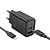 Сетевое зарядное устройство HOCO N61 Gentle 1xUSB + 1xUSB-C с Кабелем Type-C - Lightning, 3A, 20W, черный оптом Сетевое зарядное устройство HOCO N61 Gentle 1xUSB + 1xUSB-C с Кабелем Type-C - Lightning, 3A, 20W, черный