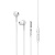 Проводные наушники BOROFONE BM37 Noble, Jack 3.5mm, 1.2 м, белый