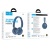 Беспроводные наушники накладные HOCO W66 Wave, Bluetooth, синий