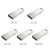 USB флеш-накопитель HOCO UD4, USB 2.0, 16GB, серебристый