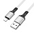 Кабель USB BOROFONE BX83 Famous USB - Lightning, 2.4А, 1 м, белый