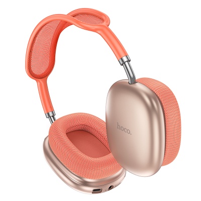 Беспроводные наушники накладные HOCO W55 Pleasing, Bluetooth, розовый