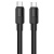 Кабель USB-C HOCO X84 Solid Type-C - Type-C, 3A, 60W, 1 м, черный