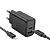 Сетевое зарядное устройство HOCO N63 Gentle 1xUSB + 1xUSB-C с Кабелем Type-C - Lightning, 3A, 30W, черный оптом Сетевое зарядное устройство HOCO N63 Gentle 1xUSB + 1xUSB-C с Кабелем Type-C - Lightning, 3A, 30W, черный