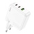 Сетевое зарядное устройство HOCO C115A Header 1xUSB + 2xUSB-C, 3A, 65W, белый оптом Сетевое зарядное устройство HOCO C115A Header 1xUSB + 2xUSB-C, 3A, 65W, белый