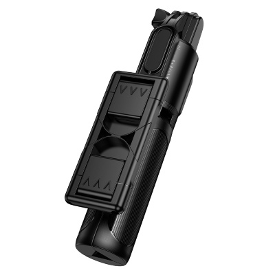 Селфи-палка монопод/трипод BOROFONE BY14 Graceful, встроенный аккумулятор, 60-90мм, черный