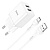 Сетевое зарядное устройство HOCO N25 Maker 2xUSB с Кабелем USB - Type-C, 2.1A, 10W, белый